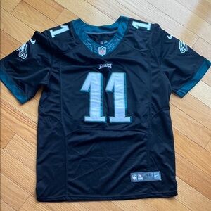 NFL Black and Teal Men's Jersey